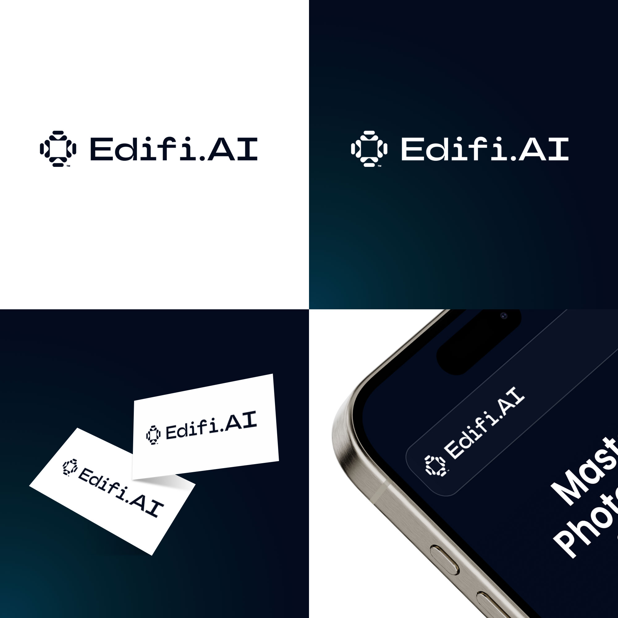 Edifi.AI logo mockup